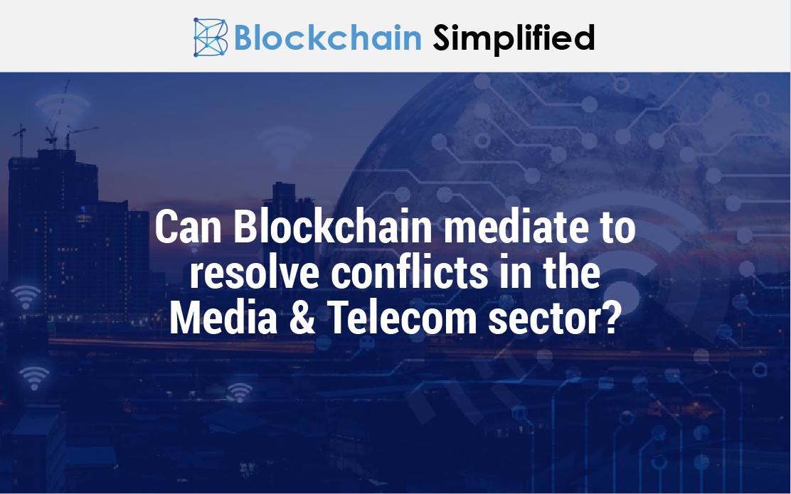 blockchain in telecom media main