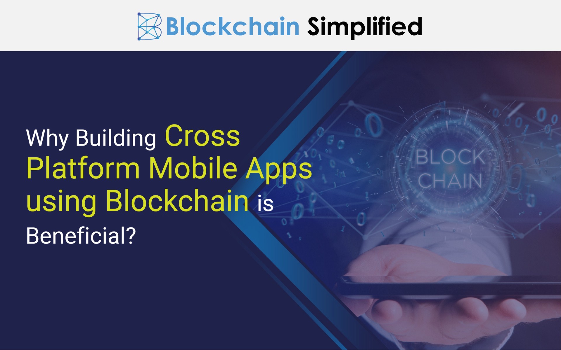 Mobile apps using Blockchain main